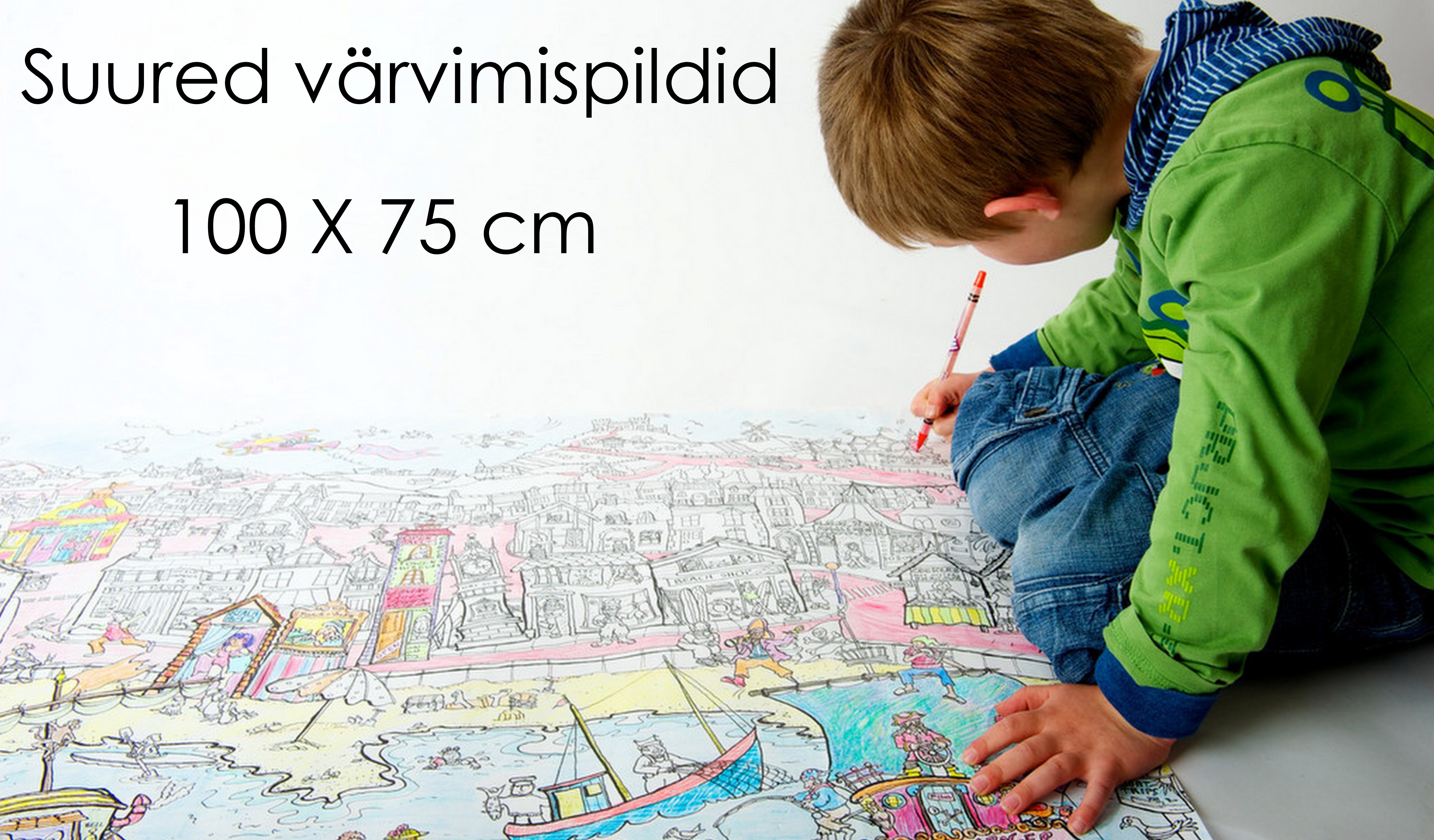 suured värvimispildid postrid lastele