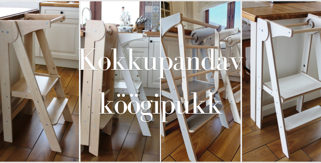 kokkupandav laste torntool köögipukk abitool kitchen helper