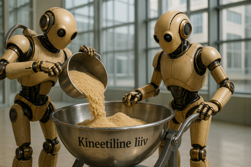 kidas kineetilist liiva valmistatakse ja millest see koosneb