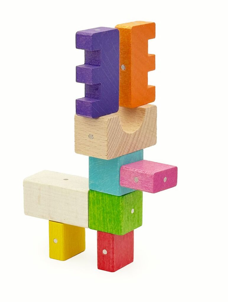 mida puidust magnetklotsidest saab ehitada