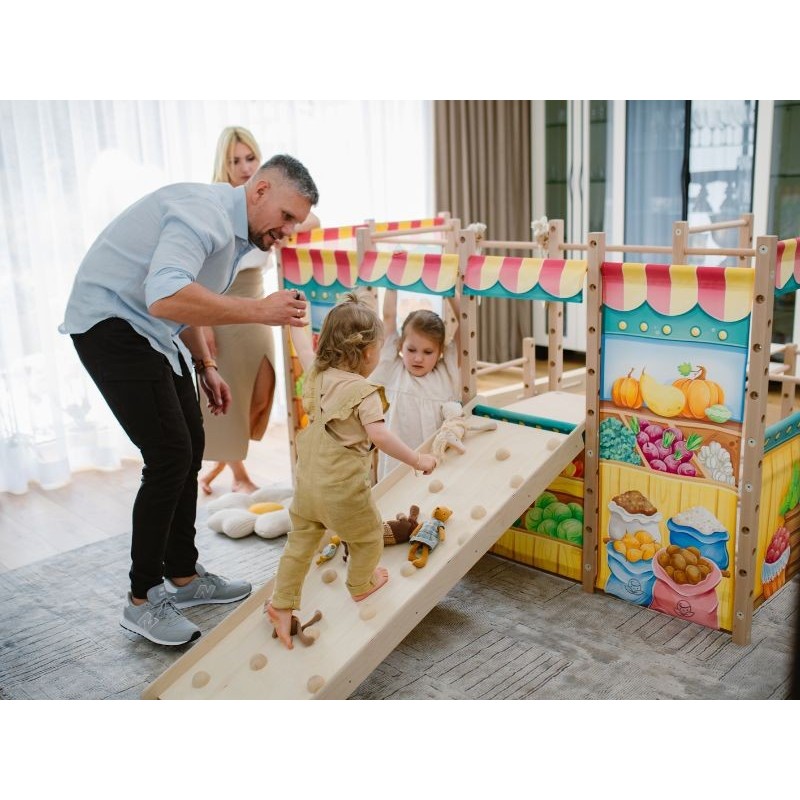 puidust tubane mänguväljak ronila