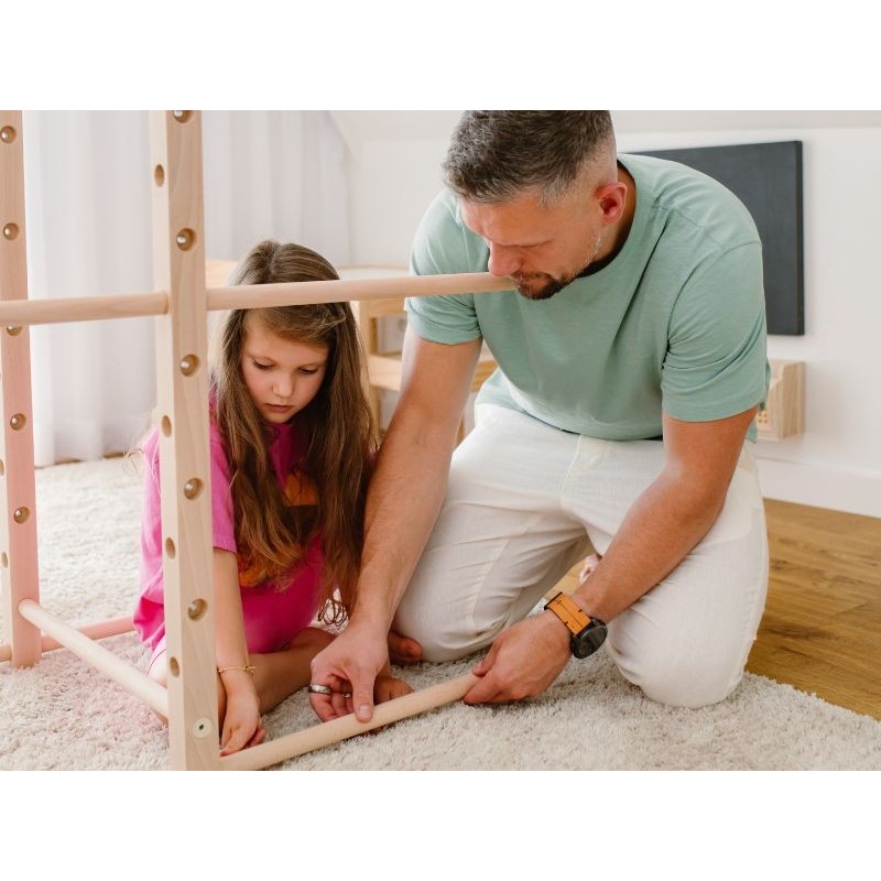 lihtsad posti pulga ühendused teevad ronila kokkupaneku väga lihtsaks ja mugavaks