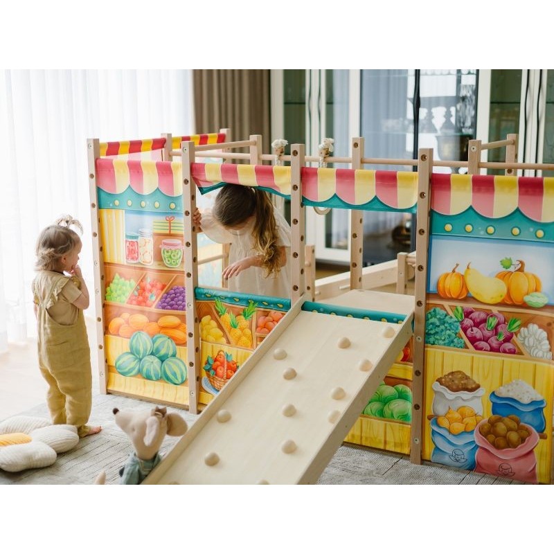 moodulitest laste ronilat saab täiendada lisatarvikutega