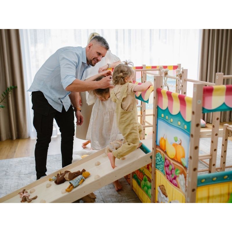 Kids Jungle® laste ronila mis sobib erineva suurusega ruumidesse